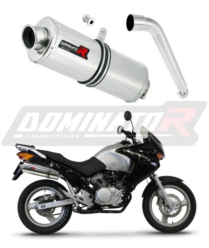 XL 125 V VARADERO EXHAUST Honda Muffler Auspuff Sportauspuff Silencer Echappement Silencieux Scarico Scarichi Escape Wydech Tłumik OVAL 2007 - 2012 Dominator x