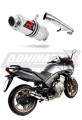 exhaust muffler DOMINATOR GP1 fits to Honda CBF 600 2008  2013 5