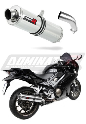 exhaust muffler DOMINATOR ROUND fits to Honda VFR 800 F 2014  2019 5