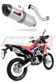 CBF 250 Rally EXHAUST Honda Muffler Auspuff Sportauspuff Silencer Echappement Silencieux Scarico Scarichi Escape Wydech Tłumik HP1 Carbon Tip 2017 - 2019 Dominator x