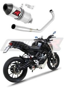 Honda CB 125 R 2018 - 2020 Full system Kolektor wydech Tłumik HP3 + dB killer medium