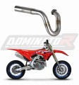 Honda CRF 450 R RX  Exhaust Header Head pipe Linkpipe Downpipe  collector manifold 2021 dominator x