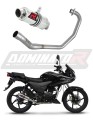 complete exhaust system with muffler DOMINATOR Full System GP1 fits to Honda CBF 125 2009  2014 6