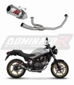 complete exhaust system with muffler DOMINATOR Full System GP fits to Honda VTR 250 2009  2015 6