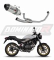 complete exhaust system with muffler DOMINATOR Full System HP3 fits to Honda VTR 250 2009  2015 6