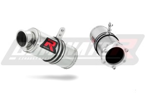 Hyosung GT 650 Exhaust Silencer Muffler GP1 + dB killer medium