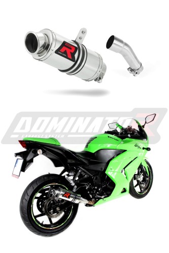 exhaust muffler DOMINATOR GP1 fits to Kawasaki ZX250R 2008  2012 5