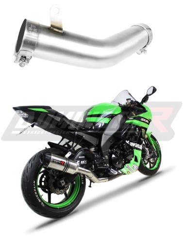 ZX10R Exhaust Cat Eliminator DECAT 2008 - 2010 Exhaust silencer