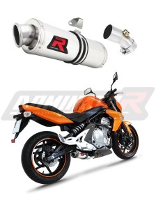 Kawasaki ER - 6 N / F 650 2006 - 2008 Exhaust Silencer Muffler OV + dB killer medium