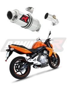 Kawasaki ER - 6 N / F 650 2006 - 2008 Exhaust Silencer Muffler GP1 + dB killer medium