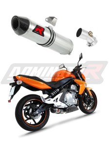 Kawasaki ER - 6 N / F 650 2006 - 2008 Exhaust Silencer Muffler HP2 + dB killer medium