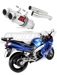 Kawasaki ZZR 1200 2002 - 2005 Exhaust Silencer Muffler GP1 + dB killer medium