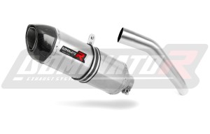 Kawasaki Z750 2007 - 2012 Exhaust Silencer Muffler HP1 + dB killer medium