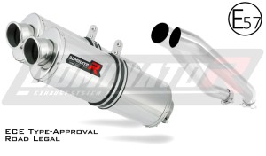 Z1000 Homologated Exhaust Silencer OVAL 2003 - 2006