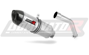 Kawasaki KLE 500 1991 - 2007 Exhaust Silencer Muffler HP1 + dB killer medium