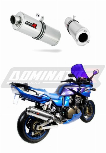 wydech tłumik DOMINATOR Owalny pasujący do motocykla Kawasaki ZRX 1200 2001 - 2007 3