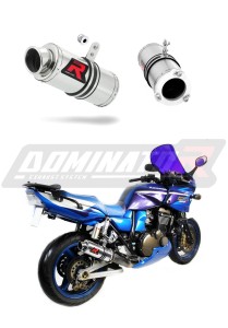 Kawasaki ZRX 1200 2001 - 2007 Exhaust Silencer Muffler GP1 + dB killer medium