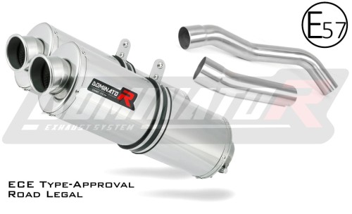 wydech tłumik DOMINATOR Homologowany Owalny pasujący do motocykla Z1000 2007 - 2009 5