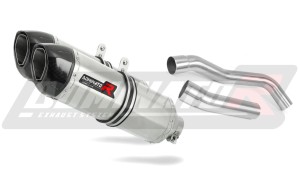 Kawasaki Z1000 2007 - 2009 Exhaust Silencer Muffler HP1 + dB killer medium