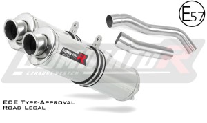 Z1000 EU Approved Exhaust Silencer ROUND 2007 - 2009