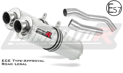 exhaust muffler DOMINATOR homologated road legal ROUND fits to Z1000 2007  2009 5