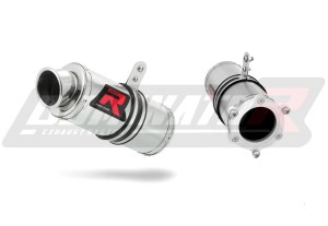 Kawasaki ZX6R 1995 - 1997 Exhaust Silencer Muffler GP1 + dB killer medium