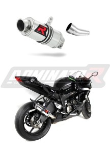 Kawasaki ZX6R 636 2009 - 2024 Exhaust Silencer Muffler GP1 + dB killer medium