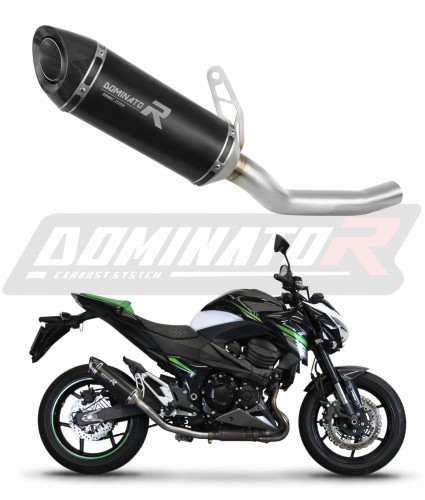 Kawasaki Z800 2013 - 2016 EXHAUST Muffler Auspuff Sportauspuff Silencer Echappement Silencieux Scarico Scarichi Escape Wydech Tłumik HP8 BLACK DOMINATOR x