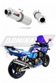 exhaust muffler DOMINATOR ROUND fits to Kawasaki ZRX 1200 S 2001  2007 5