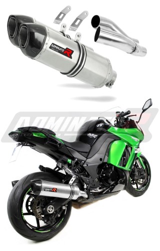 Z 1000 SX EXHAUST Kawasaki Muffler Auspuff Sportauspuff Silencer Echappement Silencieux Scarico Scarichi Escape Wydech Tłumik HP1 CARBON 2010 - 2013 Dominator x