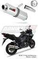 VERSYS 1000 Homologated Exhaust Kawasaki Muffler Auspuff Sportauspuff Silencer Echappement Silencieux Scarico Scarichi Escape Wydech Tłumik OVAL 2019 - 2021 Dominator x