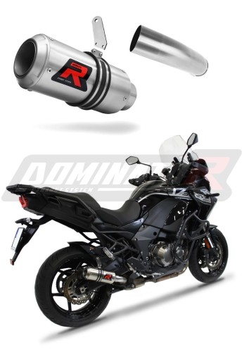 VERSYS 1000 Exhaust Kawasaki Muffler Auspuff Sportauspuff Silencer Echappement Silencieux Scarico Scarichi Escape Wydech Tłumik GP 2019 - 2021 Dominator x