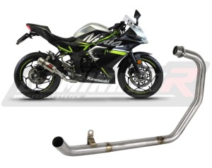 Ninja 125 / Z125 Header pipe collector manifold 2019 - 2023