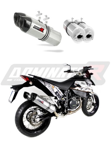 exhaust muffler DOMINATOR HP1 fits to KTM 950 SM Supermoto R 2006  2008 3