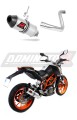 390 DUKE EXHAUST KTM Muffler Auspuff Sportauspuff Silencer Echappement Silencieux Scarico Scarichi Escape Wydech Tłumik Carbon Tip HP3 2013 - 2016 Dominator  x