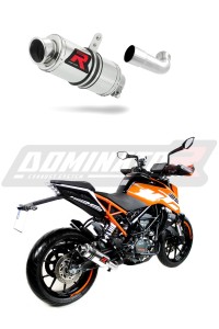 KTM 125 Duke 2017 - 2020 Exhaust Silencer Muffler GP1 + dB killer medium