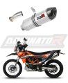 690 SMC R  EXHAUST KTM Muffler Auspuff Sportauspuff Silencer Echappement Silencieux Scarico Scarichi Escape Wydech Tłumik Carbon Tip HP1 2019 - 2020 Dominator x