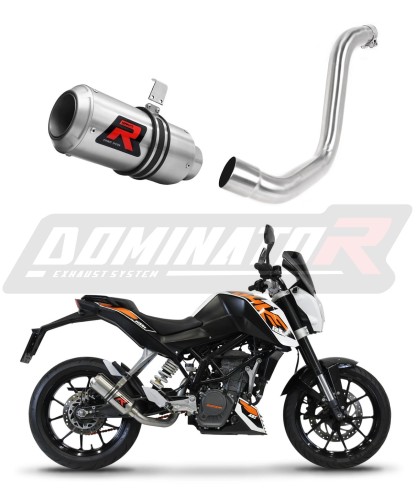 exhaust muffler DOMINATOR GP fits to KTM 125 Duke 2012  2016 6