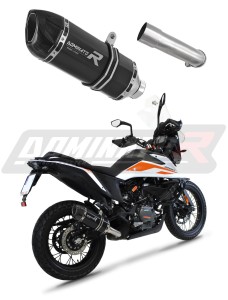 KTM 390 Adventure 2020 - 2023 Exhaust Silencer Muffler HP1 BLACK + dB killer medium
