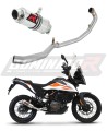 complete exhaust system with muffler DOMINATOR Full System GP1 fits to KTM 390 Adventure 2020  2023 5