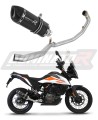 kompletny układ wydechowy z tłumikiem DOMINATOR Full System HP1 CZARNY pasujący do motocykla KTM 390 Adventure 2020 - 2023 5