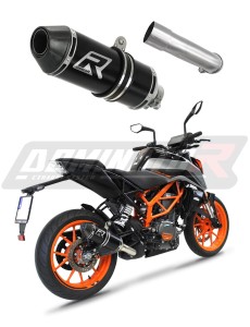 KTM 390 Duke 2021 - 2023 Exhaust Silencer Muffler HP3 BLACK + dB killer medium