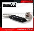 CRF 250 R Exhaust Header Head pipe Linkpipe Downpipe Kolano  2006 - 2009 DOMINATOR 1