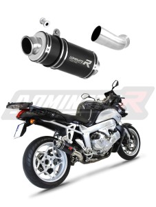 BMW K1200R 2005 - 2009 Exhaust Silencer Muffler GP1 BLACK + dB killer medium