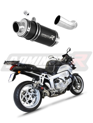 exhaust muffler DOMINATOR GP1 BLACK fits to BMW K1200R 2005  2009 6