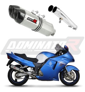 Honda CBR 1100 XX 1996 - 2006 Exhaust Silencer Muffler HP1 + dB killer medium