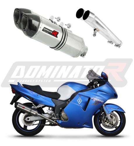 CBR 1100 XX EXHAUST Honda Muffler Auspuff Sportauspuff Silencer Echappement Silencieux Scarico Scarichi Escape Wydech Tłumik Carbon Tip HP1 1996 - 2006 Dominator x