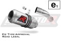 exhaust muffler DOMINATOR homologated road legal GP fits to CBR 600 F 2011  2015 2