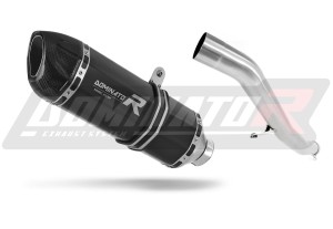 Kawasaki GTR 1400 2007 - 2009 Exhaust Silencer Muffler HP1 BLACK + dB killer medium