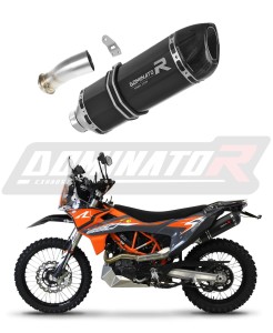 KTM 690 SMC R 2021 - 2024 Exhaust Silencer Muffler HP1 BLACK + dB killer medium